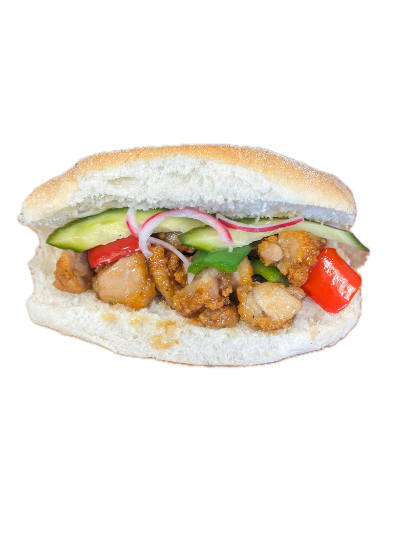 Broodje saté van Makanfood
